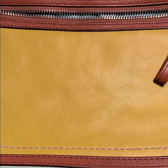 Coach Tote! Beautiful multi-color block! - Picture 2 of 3